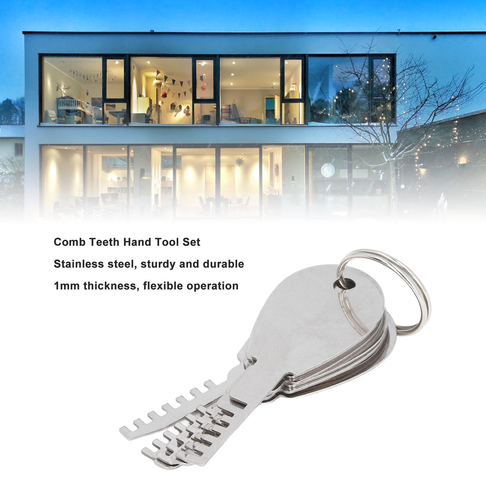 Tools For Metal Workshop - Manual Comb Teeth Tool Stainless Steel
