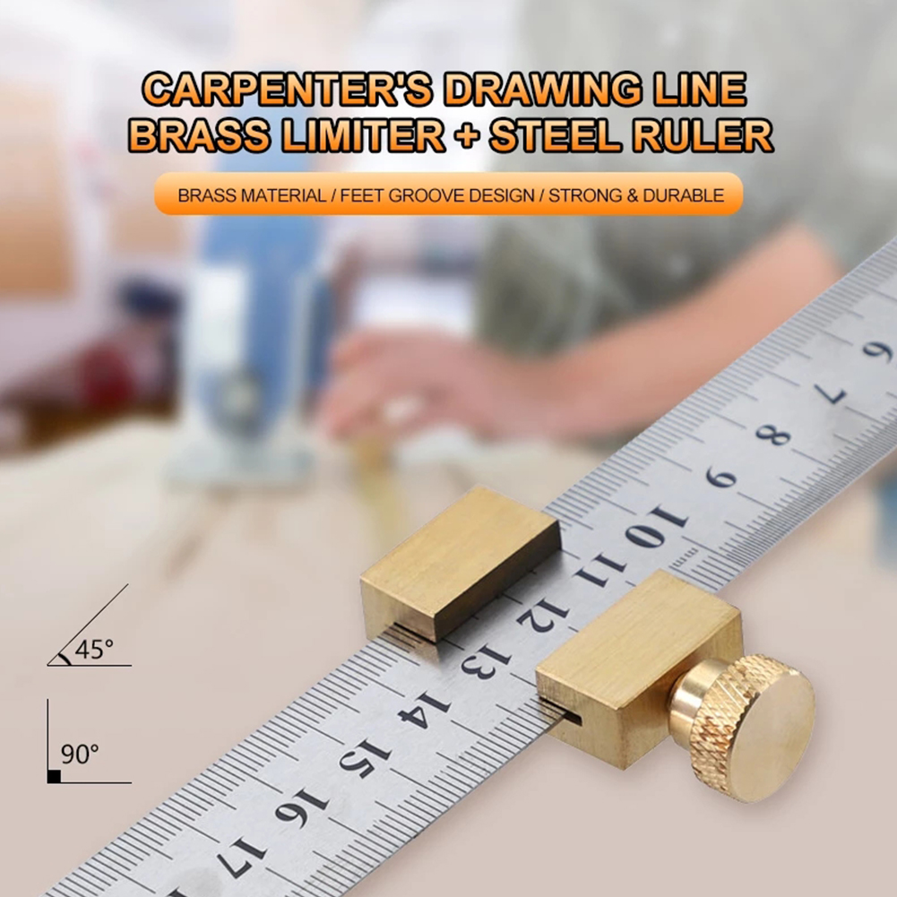 For DIY Projects Brass Angle S - огляд і ціна Workshop Marking Tools