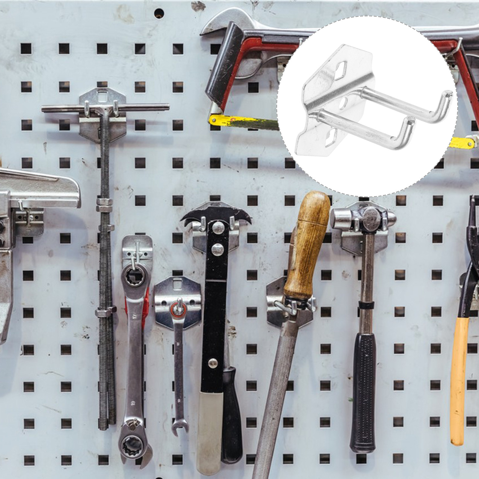Pegboard Hooks 6 Pack Heavy Du - огляд і ціна Workshop Tools Hanger