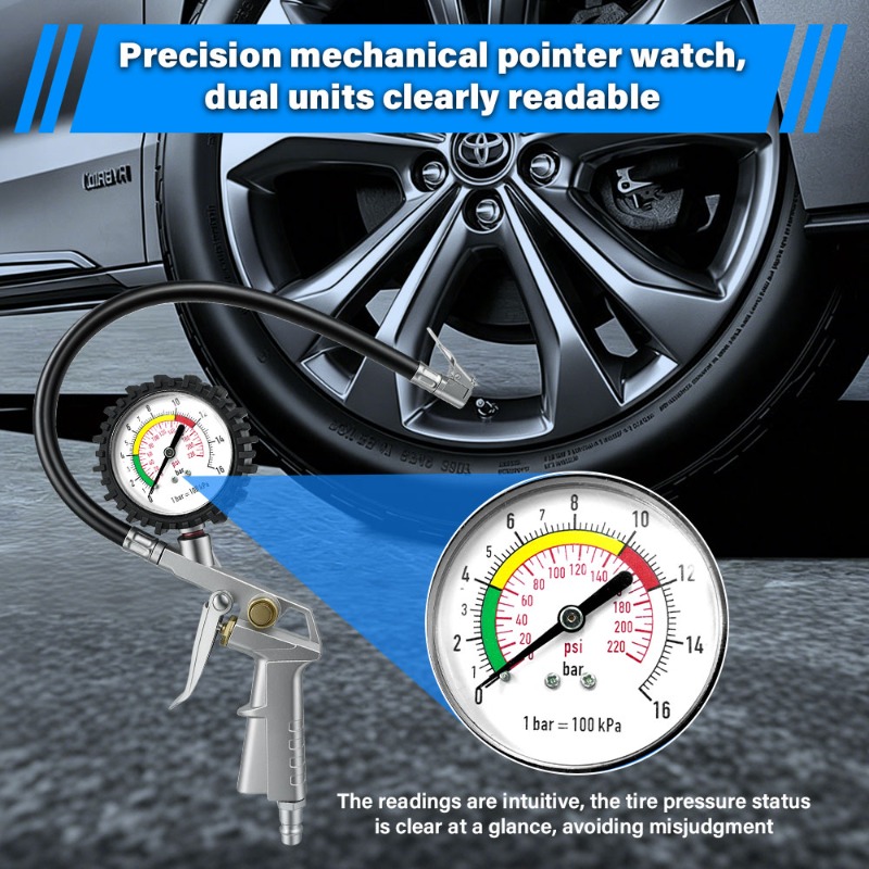 Tire Pressure Car Gun Tyre Mon - огляд і ціна Workshop Tools Automotive