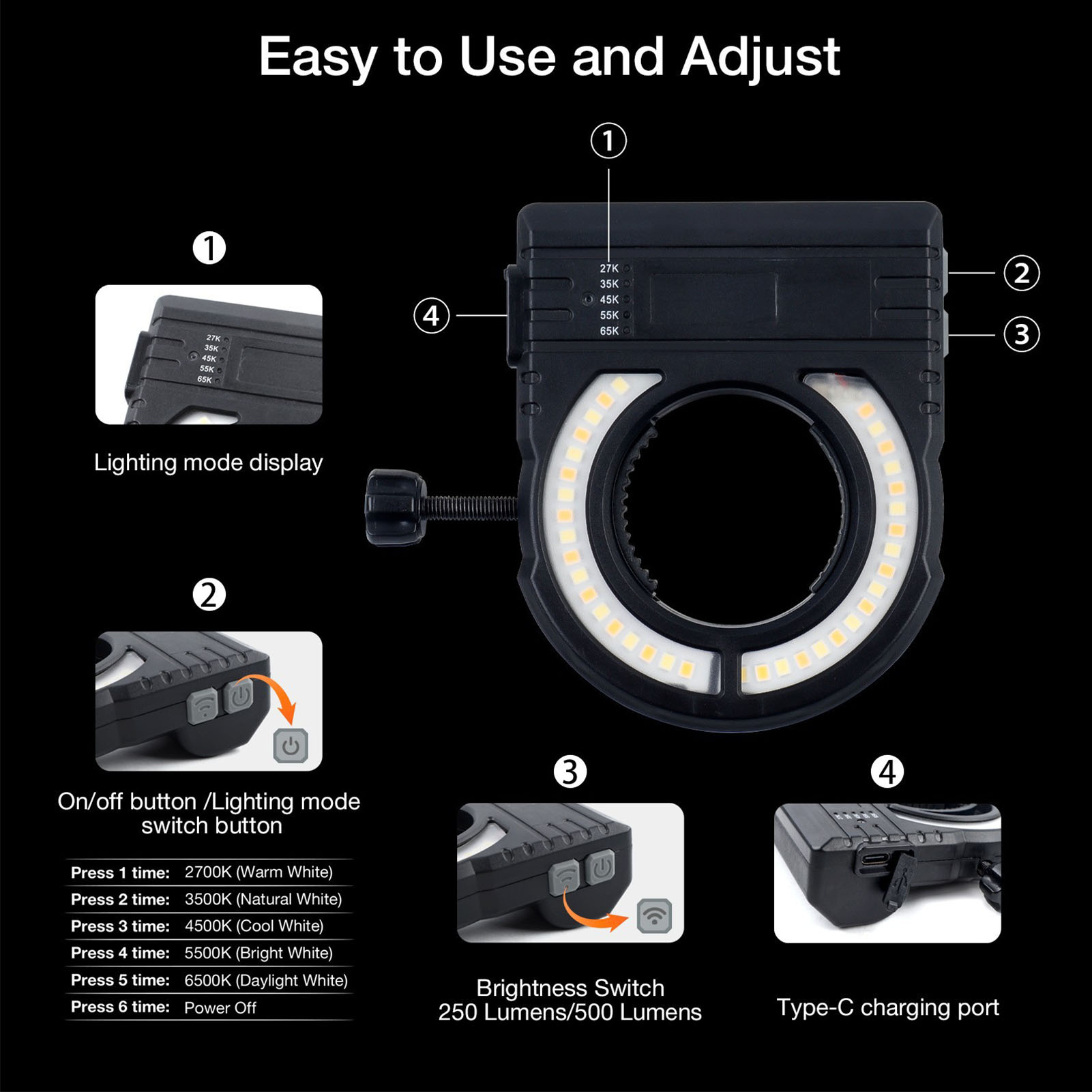 New Spray Gun Light, 5 Adjusta - огляд і ціна Workshop Tools Hours