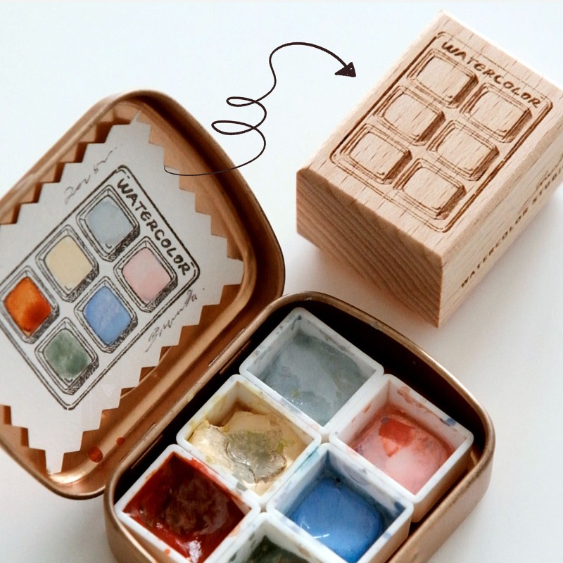 6 Grid Watercolor Color Card W - огляд і ціна Tools Qa