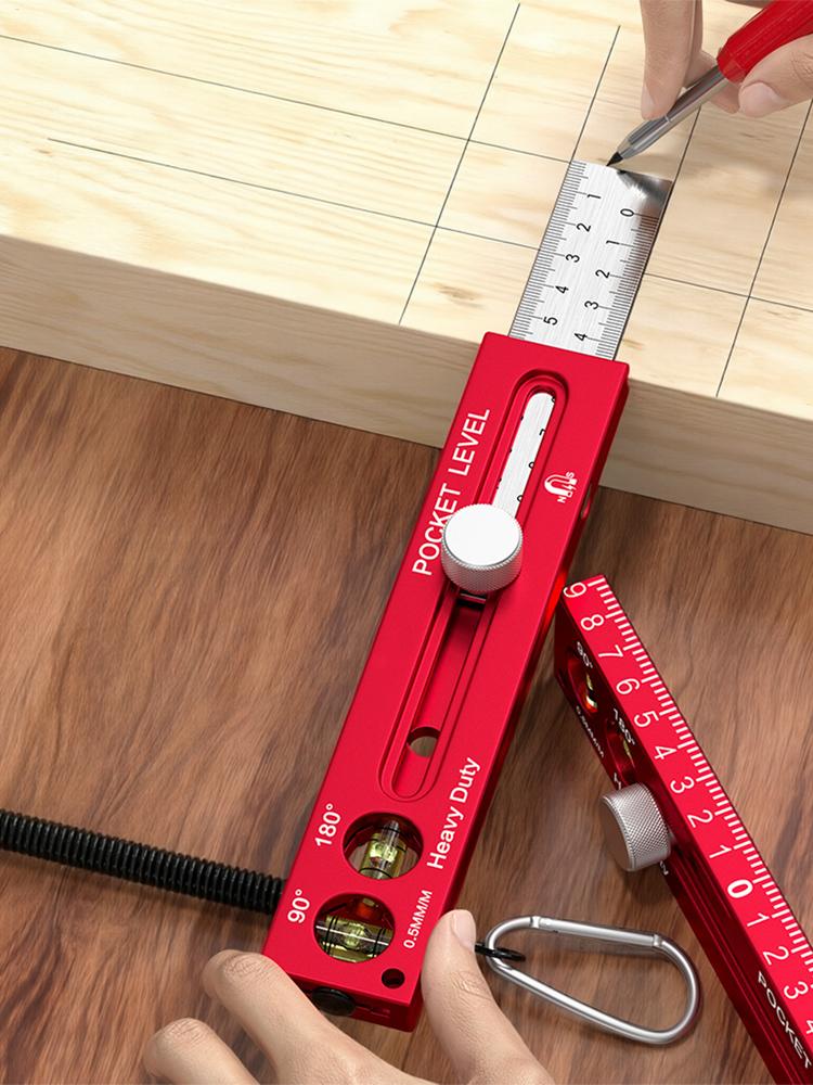 Magnetic Woodworking Ruler Alu - огляд і ціна Workshop Marking Tools