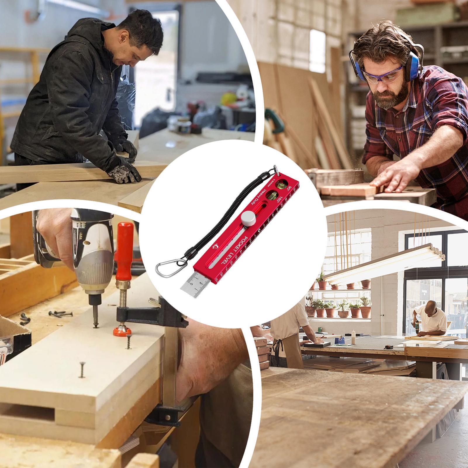 Magnetic Woodworking Ruler Alu - огляд і ціна Workshop Marking Tools