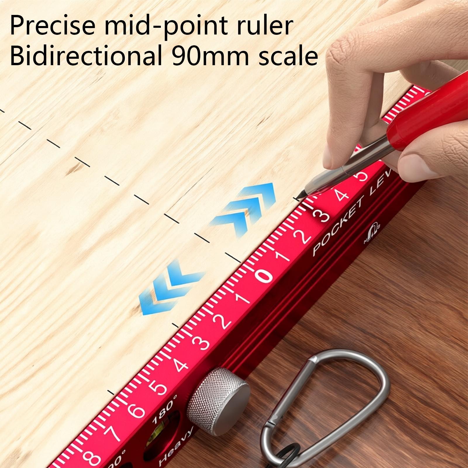 Magnetic Woodworking Ruler Alu - огляд і ціна Workshop Marking Tools