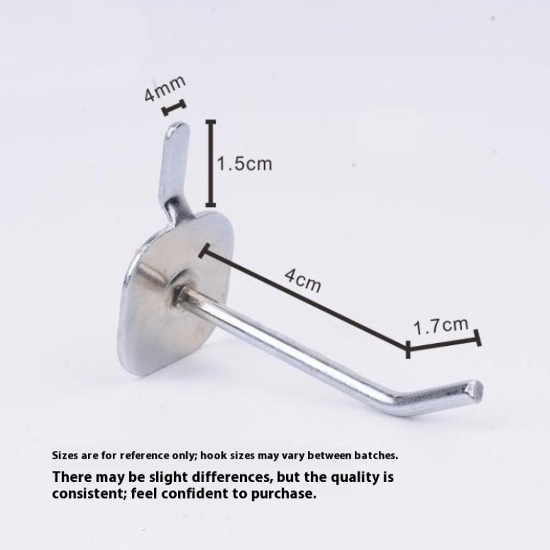 10Pcs Storage Rack Hooks Pegs  - огляд і ціна Workshop Tools Board
