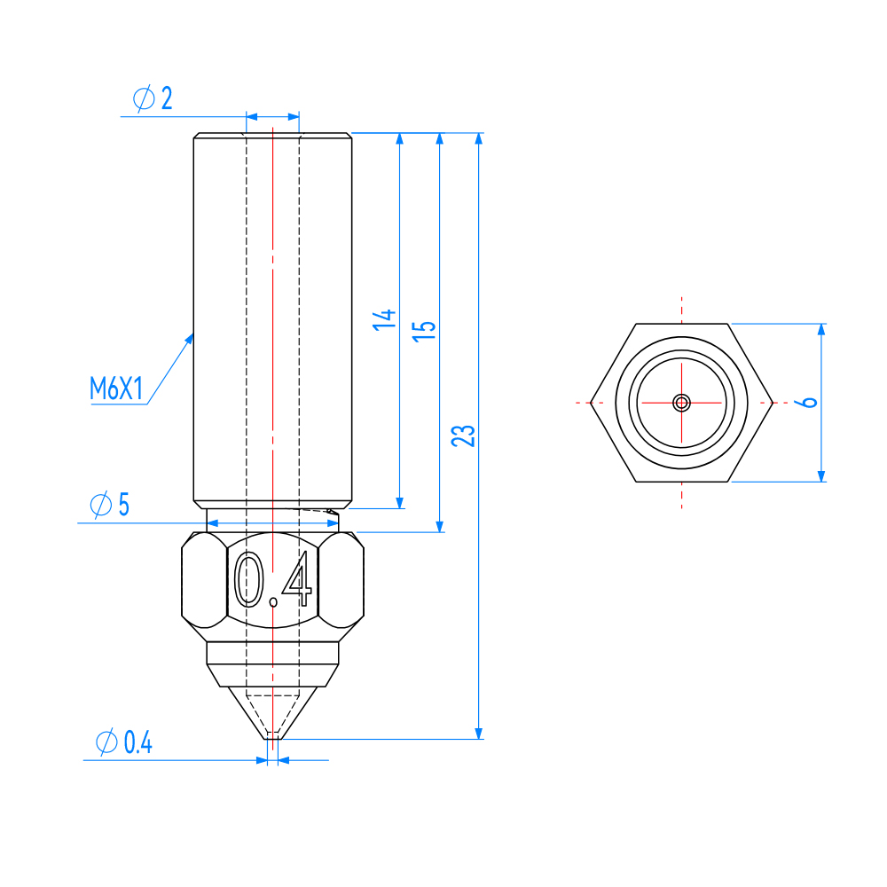 Nozzle For Creality K1 Max End - огляд і ціна Creality Printer K1