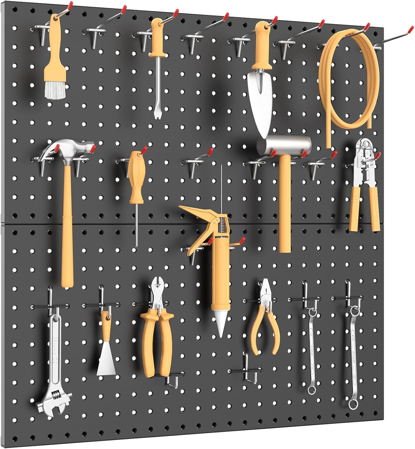 2pc [24x12 Inch Metal Pegboard - огляд і ціна Workshop Tools Board