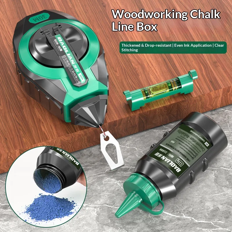 3Pcs Line Marking Tool Chalk L - огляд і ціна Workshop Marking Tools