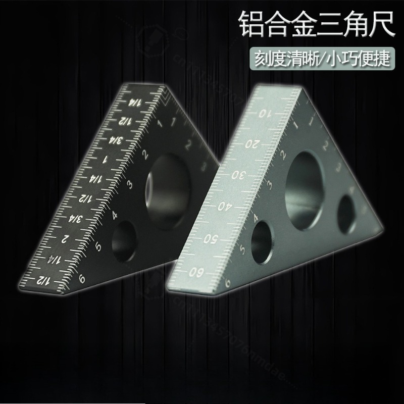 Thick Aluminum Triangle Ruler  - огляд і ціна Workshop Marking Tools