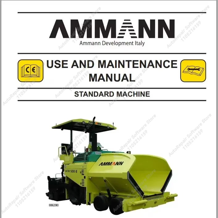 2023 Ammann Machinery 46.6 GB  - огляд і ціна Workshop Tools Pdf