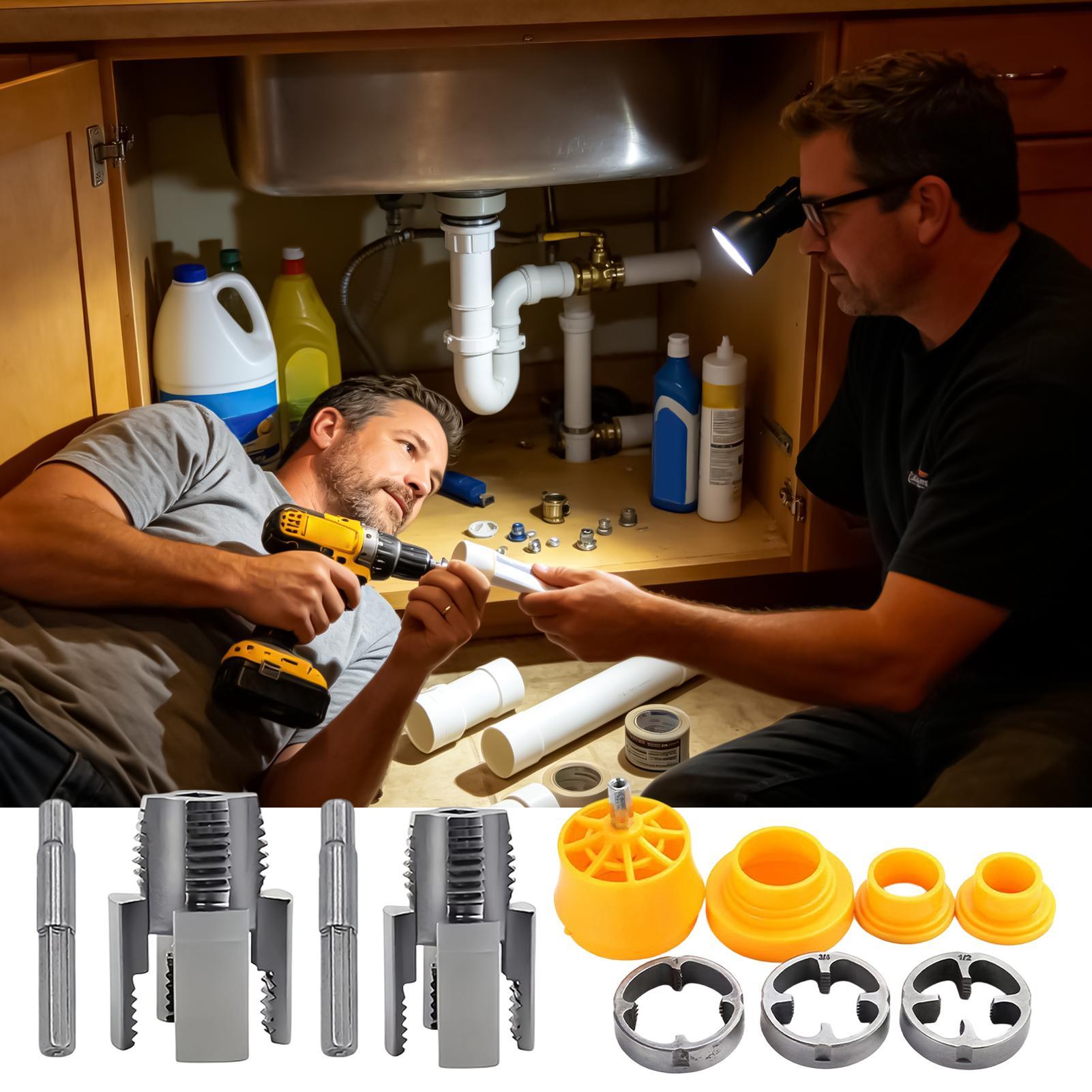 PVC Pipe Threader Kit Metal Mu - огляд і ціна Tools For Metal Workshop