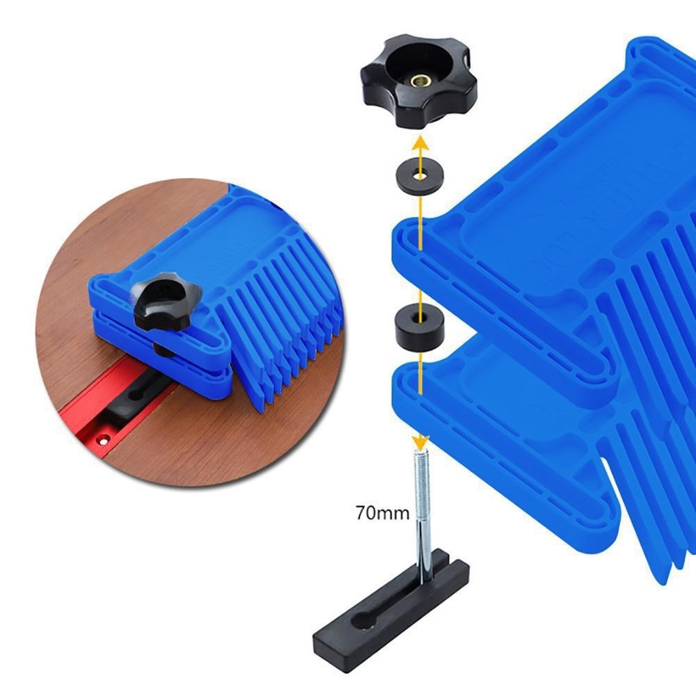 Blue ABS Plastic Feather Board - огляд і ціна Workshop Tools Board