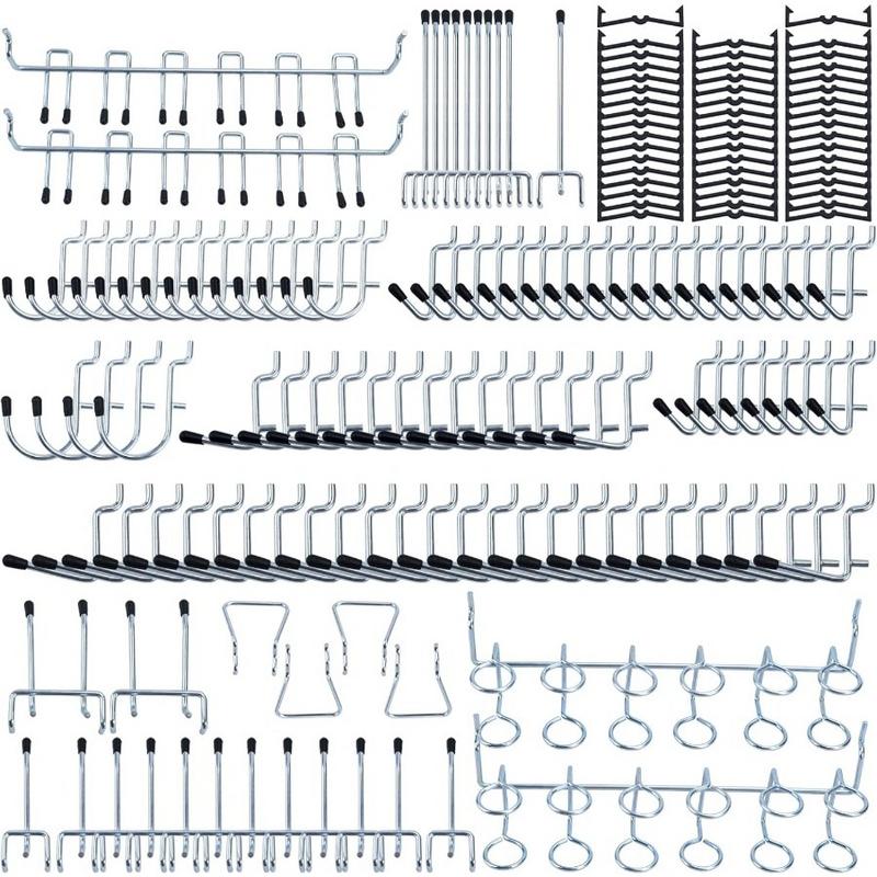 170Pcs Pegboard Hooks Assortme - огляд і ціна Workshop Tools Board