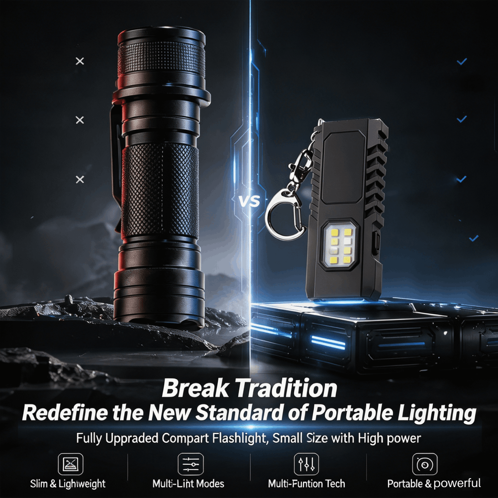Mini Edc Keychain Flashlight U - огляд і ціна Tools Work